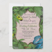 ジャングルの中でスリザリーなスニーカー招待状 招待状 (正面)