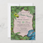 ジャングルの中でスリザリーなスニーカー招待状 招待状 (正面)