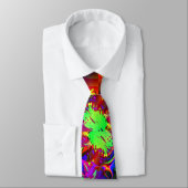 ジャングルの中で強大なジャングルモダン抽象芸術 ネクタイ (タイ)