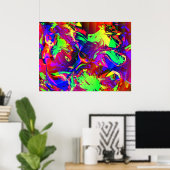 ジャングルの中で強大なジャングル ポスター (ホームオフィス)