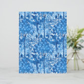 ジャングルの中のオウム、インジゴブルーとホワイト (スタンド正面)