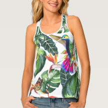 ジャングルの中のオウム