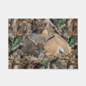 ジャングルの中の可愛い鹿 ドアマット (正面)