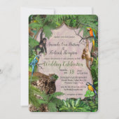 ジャングルの中の喜び 招待状 (正面)