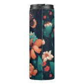ジャングルの中の美しい花と蝶 タンブラー (裏面)