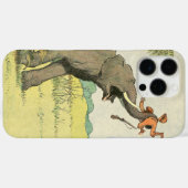 ジャングルの中の象と密猟者 Case-Mate iPhoneケース (裏面 (横))