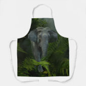 ジャングルの中の象 エプロン (正面)
