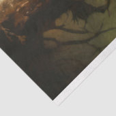 ジャングルの切り離しの中のギボンモンキー 薄葉紙 (詳細)