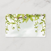 ジャングルの動物どのくらいのお菓子ベビーシャワーカード プレイスカード (裏面)