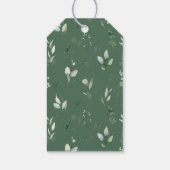 ジャングルの動物,サファリ,ワイルドワン,赤ちゃんシャワー ギフトタグ (裏面)