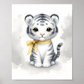 ジャングルの動物 タイガー ぬりえ ポスター (正面)