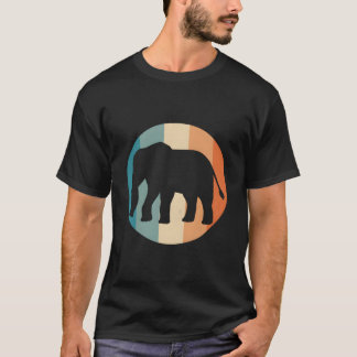 ジャングルの動物 野生動物 象 Tシャツ