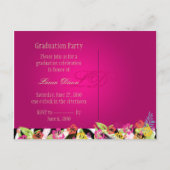 ジャングルの卒業制作、写真はがき インビテーションポストカード (裏面)