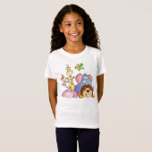 ジャングルの友達のワイシャツ Tシャツ (正面フル)