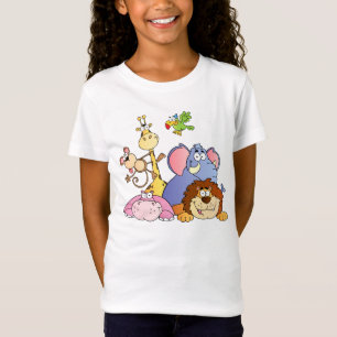 ジャングルの友達のワイシャツ Tシャツ
