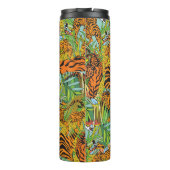 ジャングルの国王陛下:緑の中のトラ タンブラー (裏面)