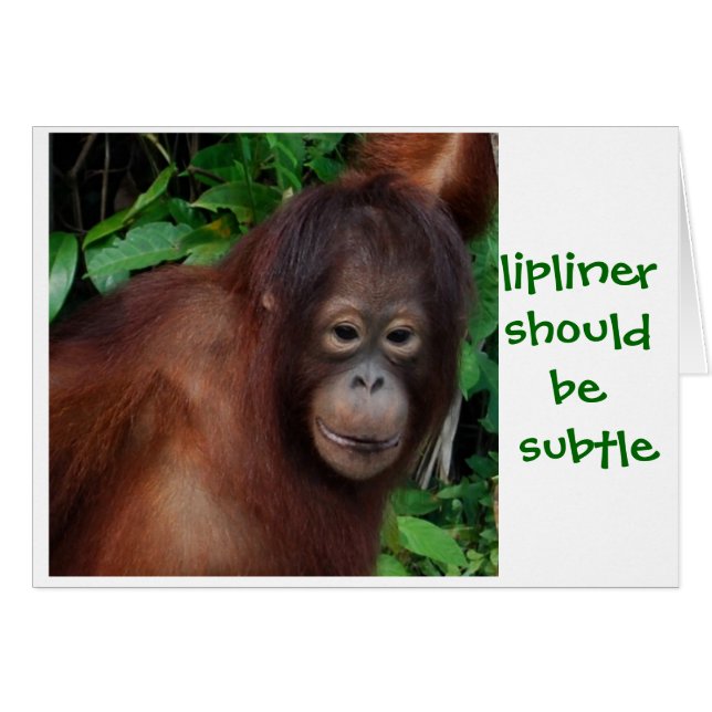 ジャングルの女の子の口紅の美しいのアドバイス (正面横)