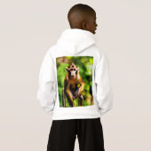 ジャングルの好奇心Tシャツ (裏面フル)