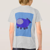 ジャングルの宇宙船Tシャツ トライブレンドTシャツ (裏面)