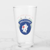 ジャングルの専門家ビアグラス タンブラーグラス (裏面)