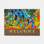 ジャングルの庭 ドアマット (正面)