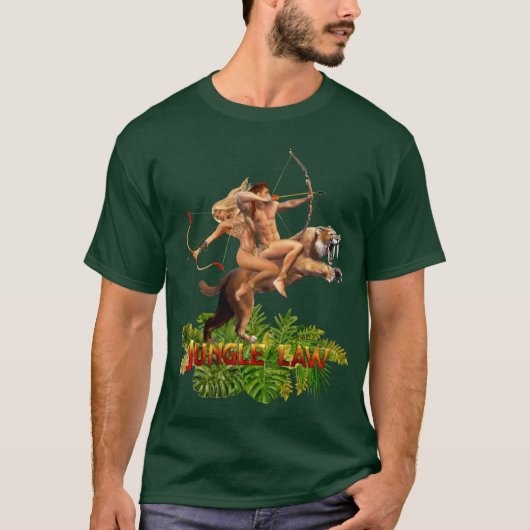 ジャングルの掟 Tシャツ (正面)
