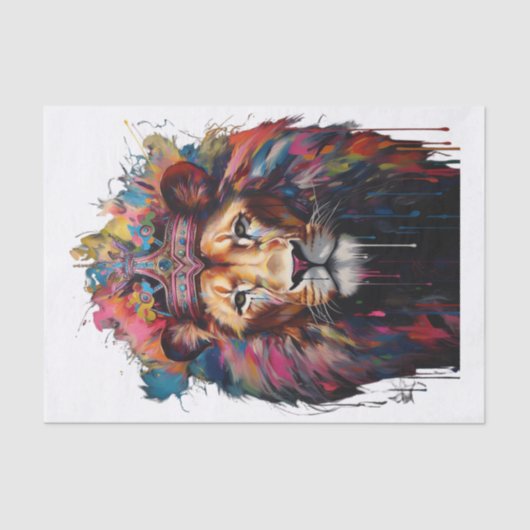 ジャングルの新しいキング2.0ティッシュペーパー 薄葉紙 (正面)