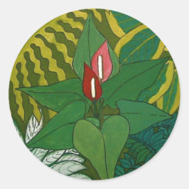 ジャングルの星 ラウンドシール