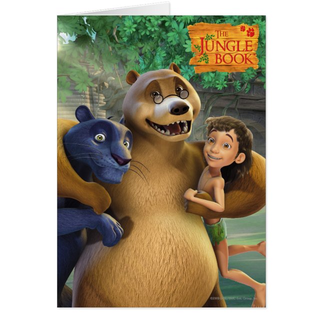 ジャングルの本のグループは1つを撃ちました (正面)