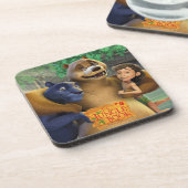 ジャングルの本のグループは1つを撃ちました コースター (左側)