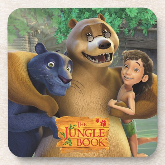 ジャングルの本のグループは1つを撃ちました コースター (正面)