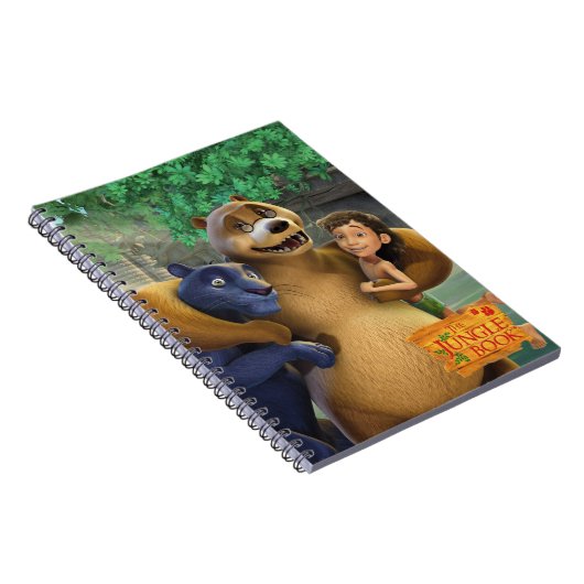 ジャングルの本のグループは1つを撃ちました ノートブック (右側)