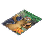 ジャングルの本のグループは1つを撃ちました ノートブック (左側)