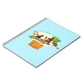 ジャングルの本のグループは4つを撃ちました ノートブック (左側)