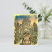 ジャングルの本はがき ポストカード (スタンド正面)