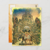 ジャングルの本はがき ポストカード (正面/裏面)