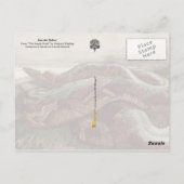 『ジャングルの本』:Kaa, the Python ポストカード (裏面)