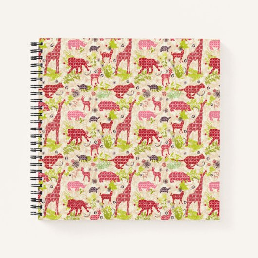 ジャングルの楽園 ノートブック (正面)