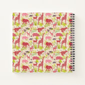 ジャングルの楽園 ノートブック (裏面)