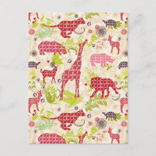 ジャングルの楽園 ポストカード (正面)