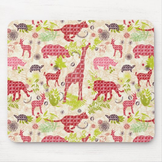 ジャングルの楽園 マウスパッド (正面)