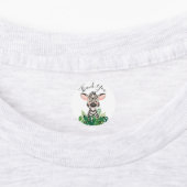 ジャングルの水の色ベビーシャワーゼブララベル ラベル (貼付)