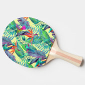 ジャングルの水彩画Humminbirds 卓球ラケット (横)