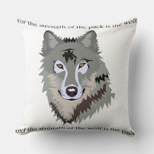 ジャングルの法律 クッション (正面)