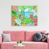 ジャングルの海 キャンバスプリント (インサイチュ (リビング))