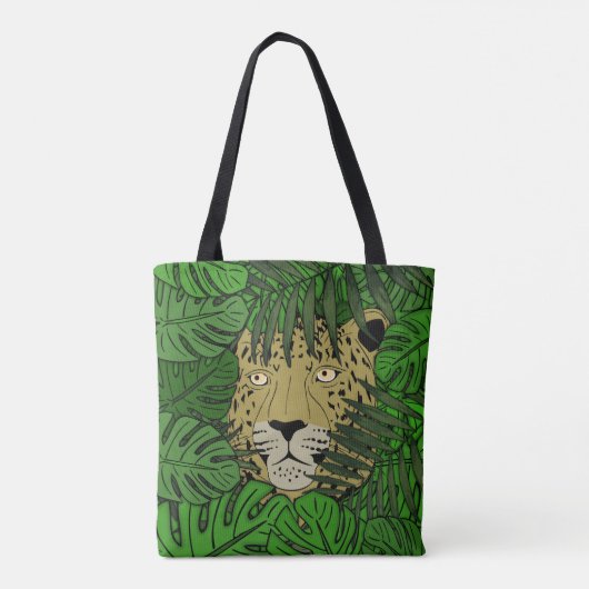 ジャングルの猫 #2 トートバッグ (裏面)