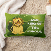 ジャングルの王タン・ライオンと緑の人質 ランバークッション (ブランケット)
