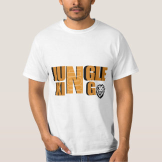 ジャングルの王様テーマデザイン Tシャツ