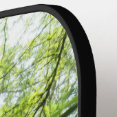 ジャングルの王様 – カスタマイズ可能なライオン ピックルボールラケット (左詳細)