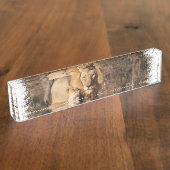 ジャングルの王 デスクネームプレート (側面)